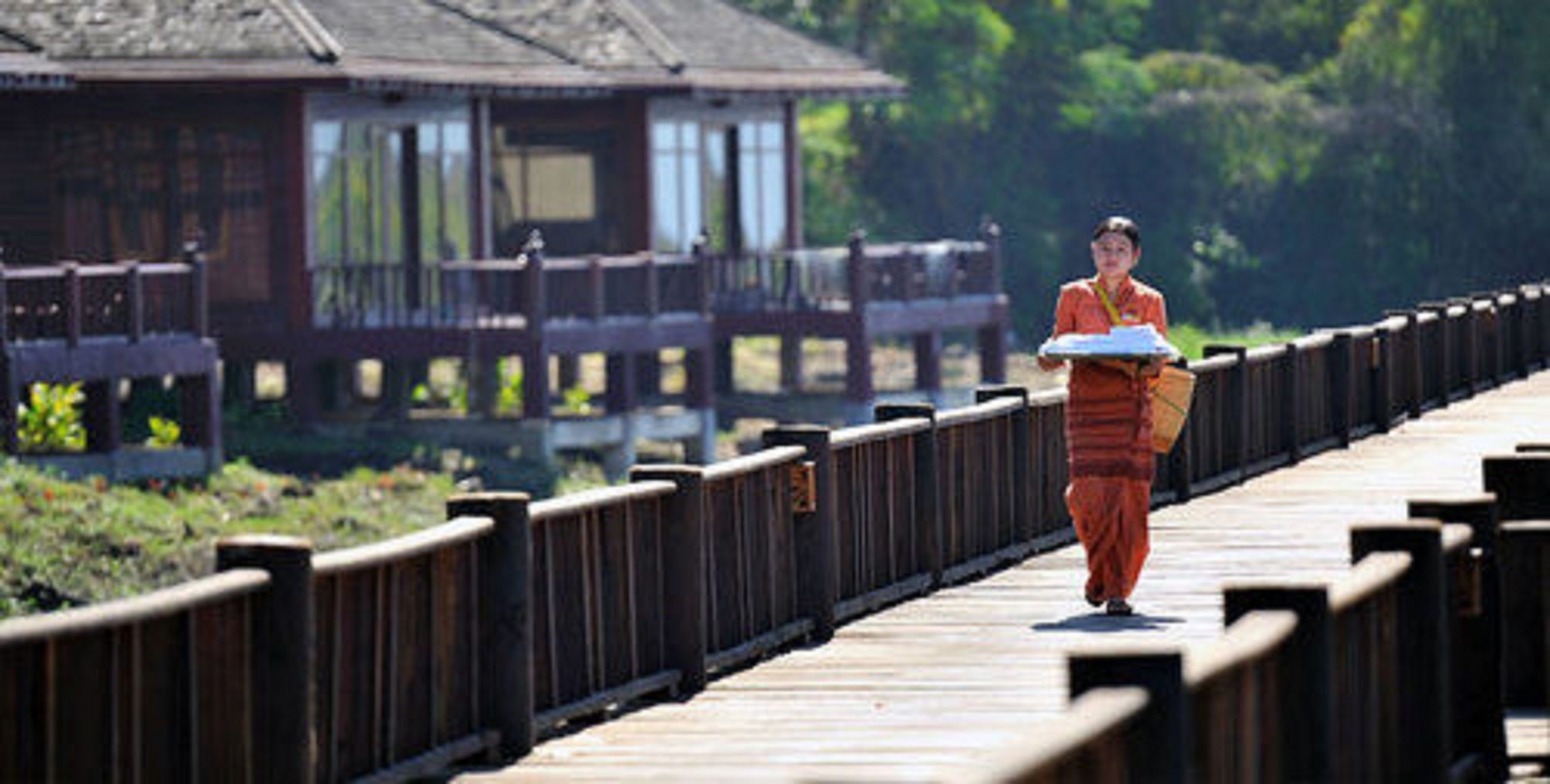 Aureum Palace Hotel & Resort Inle Nyaung Shwe Dış mekan fotoğraf